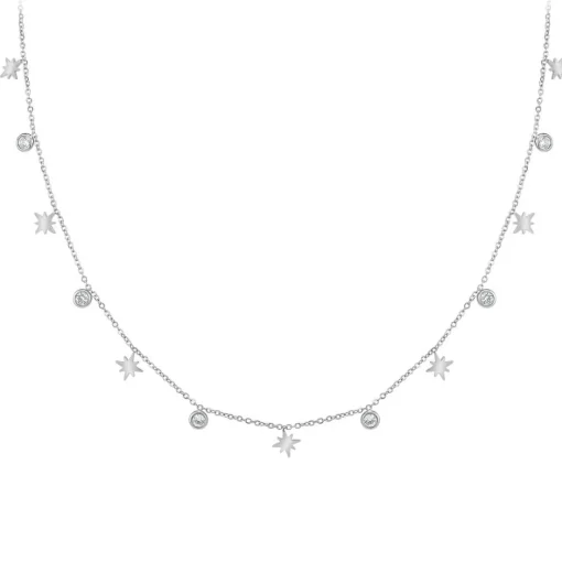Collier Femme So Charm - B2205-ARGENT - Collier Mode Argenté