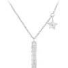 Collier Femme So Charm - BD2687-ARGENT-DIAMANT - Collier Mode Argenté