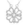 Collier Femme So Charm - B3133-ARGENT - Collier Trèfle Argenté