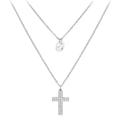 Collier Femme So Charm - B2742-ARGENT - Collier Mode Argenté