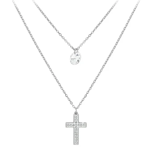 Collier Femme So Charm - B2742-ARGENT - Collier Mode Argenté