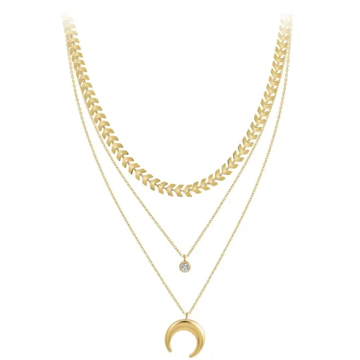 Collier Femme So Charm - B3090-DORE - Collier Mode Doré
