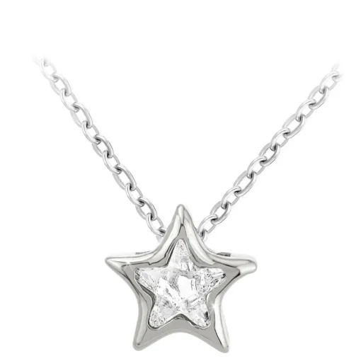 Collier Femme So Charm - B3085-ARGENT - Collier Étoile Argenté