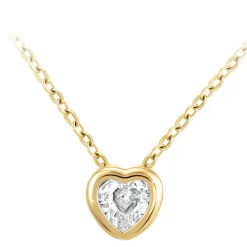 Collier Femme So Charm - B3084-DORE - Collier Coeur Doré