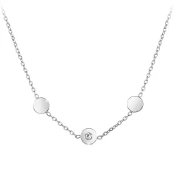Collier Femme So Charm - B2411-ARGENT - Collier Mode Argenté