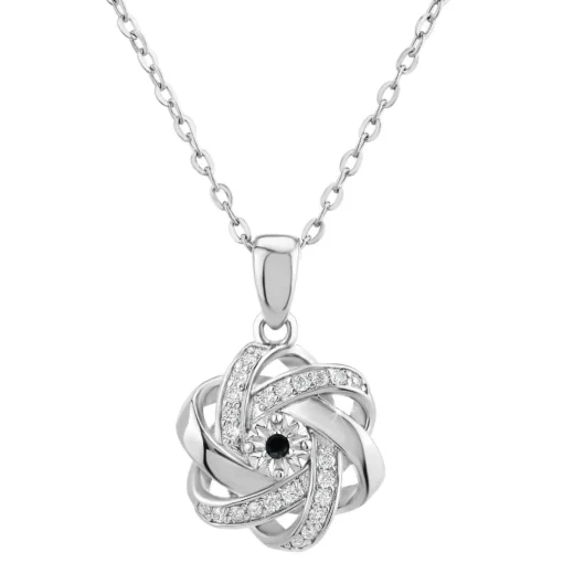 Collier Femme So Charm - BD2034-ARGENT-COLLIER-DIAMANT - Collier Mode Argenté