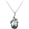 Collier Femme So Charm - BS1435-NOIR - Collier Mode Argenté
