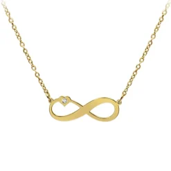 Collier Femme So Charm - BD4099-DORE - Collier Infini Doré