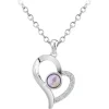 Collier Femme So Charm - B4232-ARGENT - Collier Coeur Argenté
