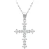 Collier Femme So Charm - B4202-ARGENT - Collier Croix Argenté