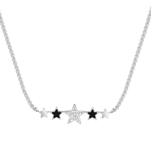 Collier Femme So Charm - B2934-ARGENT-COLLIER - Collier Étoile Argenté