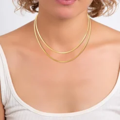 Collier Femme So Charm - B3330-DORE - Collier Mode Doré