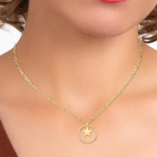 Collier Femme So Charm - B3009-DORE - Collier Étoile Doré