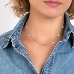 Collier Femme So Charm - B4172-ARGENT - Collier Mode Argenté