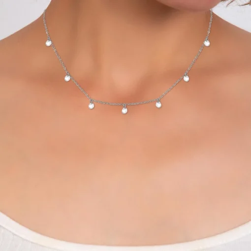 Collier Femme So Charm - B4171-ARGENT - Collier Mode Argenté