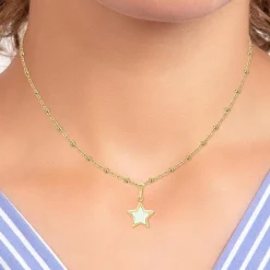 Collier Femme So Charm - B3000-DORE - Collier Étoile Doré
