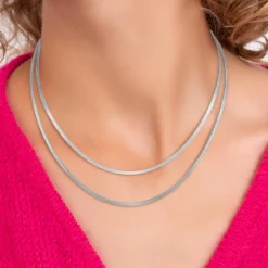 Collier Femme So Charm - B3330-ARGENT - Collier Mode Argenté