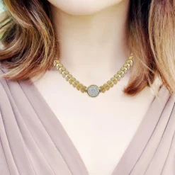 Collier Femme So Charm - B2463-DORE - Collier Mode Doré