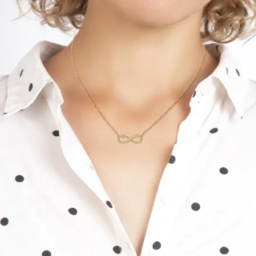Collier Femme So Charm - BD4099-DORE - Collier Infini Doré