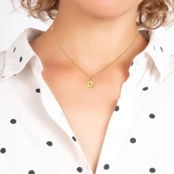 Collier Femme So Charm - BD4098-DORE - Collier Étoile Doré