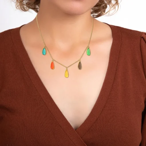 Collier Femme So Charm - B4129-DORE - Collier Mode Doré