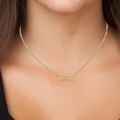 Collier Femme So Charm - B2877-DORE - Collier Infini Doré