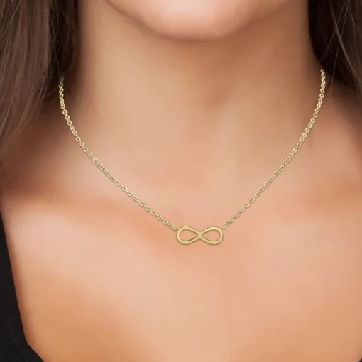 Collier Femme So Charm - B2877-DORE - Collier Infini Doré