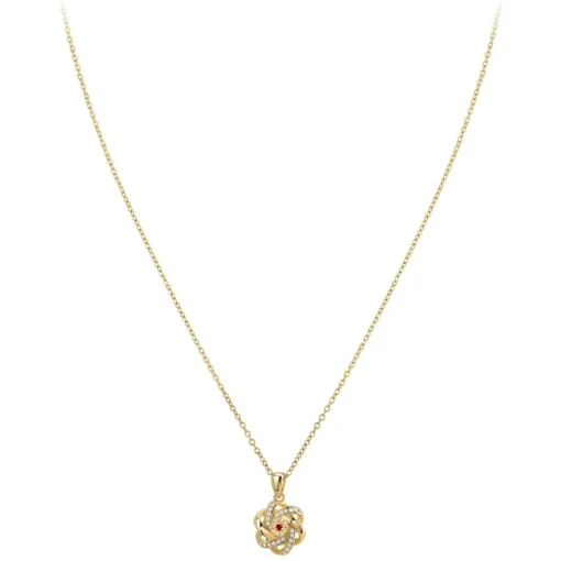 Collier Femme So Charm - BD2034-DORE-COLLIER-RUBY - Collier Mode Doré
