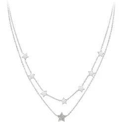 Collier Femme So Charm - B2761-ARGENT - Collier Mode Argenté