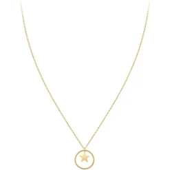 Collier Femme So Charm - B3009-DORE - Collier Étoile Doré