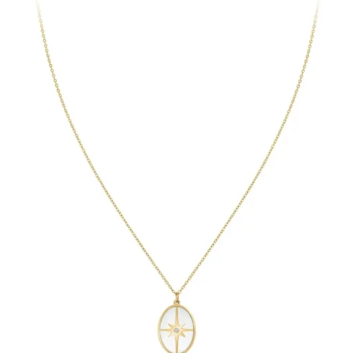 Collier Femme So Charm - BD2647-DORE-DIAMANT - Collier Mode Doré