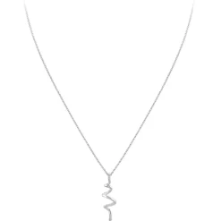 Collier Femme So Charm - BD1549-COLLIER-ARGENT-DIAMANT-BLANC - Collier Mode Argenté