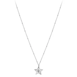 Collier Femme So Charm - BD4098-ARGENT - Collier Étoile Argenté