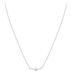 Collier Femme So Charm - B4193-ARGENT - Collier Coeur Argenté
