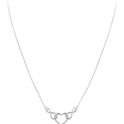 Collier Femme So Charm - B4190-ARGENT - Collier Coeur Argenté