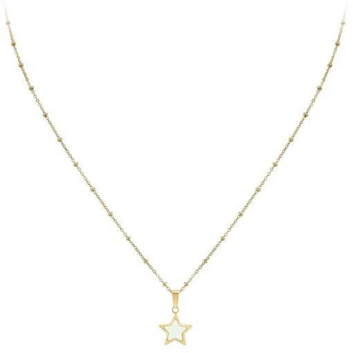 Collier Femme So Charm - B3000-DORE - Collier Étoile Doré