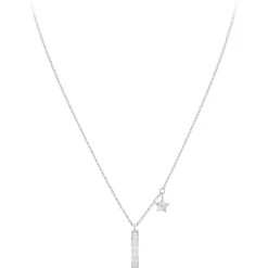 Collier Femme So Charm - BD2687-ARGENT-DIAMANT - Collier Mode Argenté