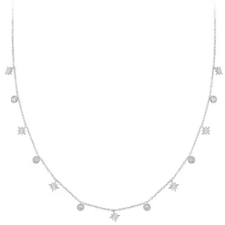 Collier Femme So Charm - B2205-ARGENT - Collier Mode Argenté