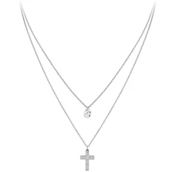 Collier Femme So Charm - B2742-ARGENT - Collier Mode Argenté