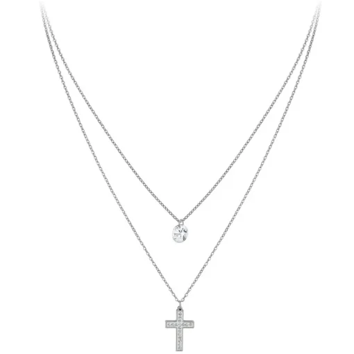 Collier Femme So Charm - B2742-ARGENT - Collier Mode Argenté