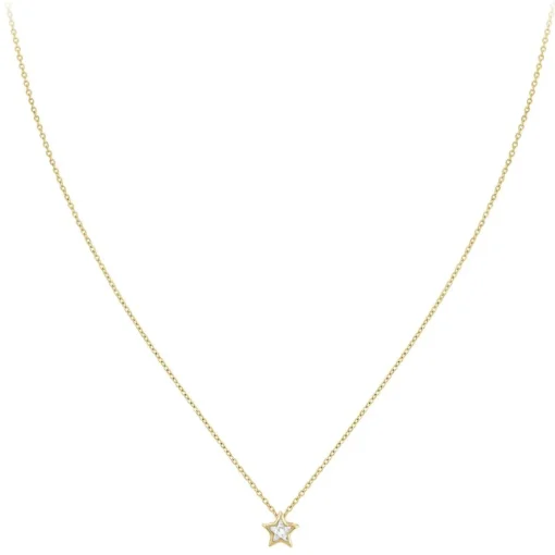 Collier Femme So Charm - B3085-DORE - Collier Étoile Doré