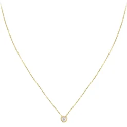 Collier Femme So Charm - B3084-DORE - Collier Coeur Doré