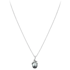 Collier Femme So Charm - BS1435-NOIR - Collier Mode Argenté