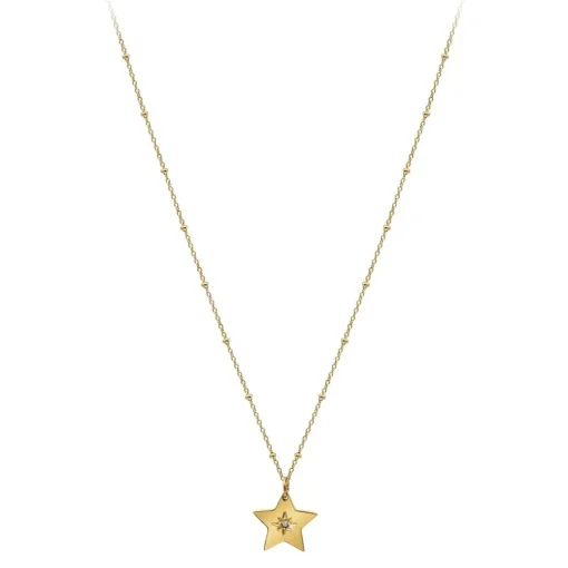 Collier Femme So Charm - BD4098-DORE - Collier Étoile Doré