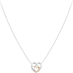 Collier Femme So Charm - B3297 - Collier Coeur Argenté