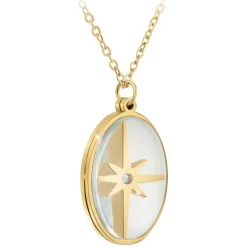 Collier Femme So Charm - BD2647-DORE-DIAMANT - Collier Mode Doré