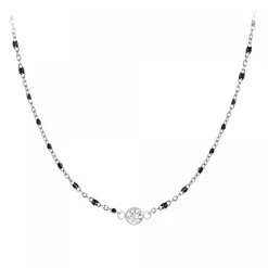 Collier femme So Charm - B2405-ARGENT Acier Argent