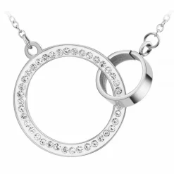 Collier femme So Charm - B2734-ARGENT Acier Argent