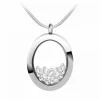 Collier femme So Charm - B1522-CRYS Acier Argent
