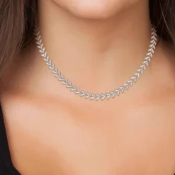 Collier femme So Charm - B2881-ARGENT Acier Argent